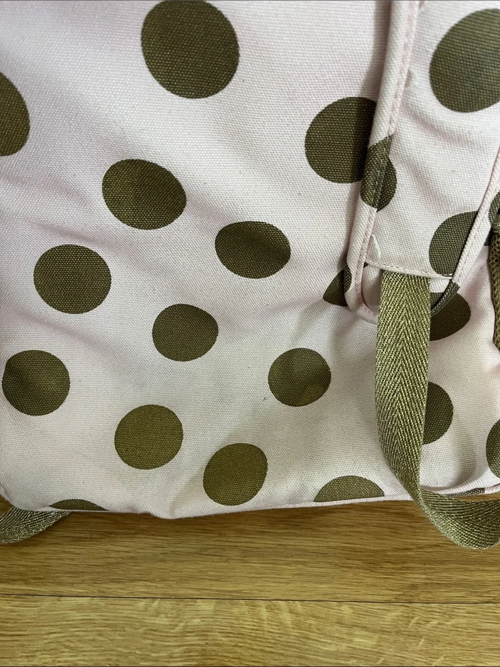 Pottery Barn Emily & Merit polka Dot backpack